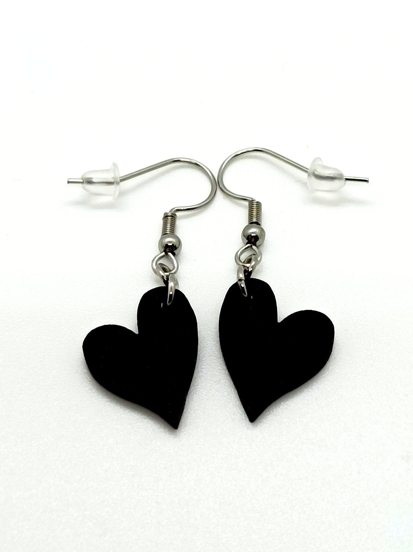 Sydän korvikset koukuilla